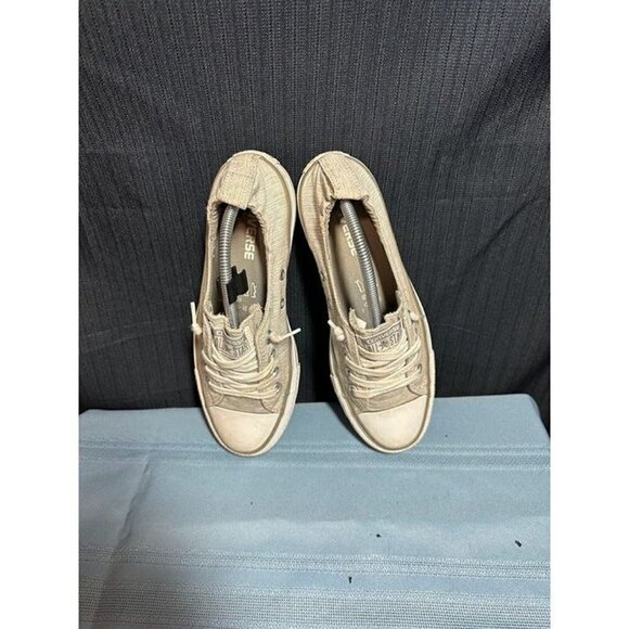 Converse Shoreline Slip-On Silver and White Womens Sneakers Size 7w Used No Box - Picture 4 of 6